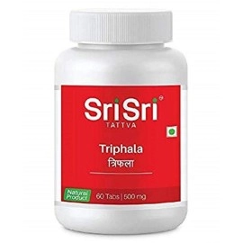 Sri Sri Ayurveda Tattva Triphala 500Mg Tablet - 60 Count (Pack 3)(Ayurveda-97)