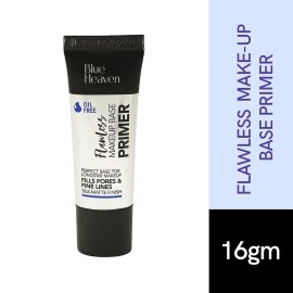 Blue Heaven Flawless Makeup Base Primer | Smooth & Long-Lasting Base | Pores & Fine Lines Minimizer Primer for Face makeup | Silk Matte Finish | Non-Greasy and Oil-Free | Silicon Gel-Based Infused