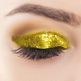 Belicia 36 Boxes Holographic Chunky Glitter Sequins, Iridescent Glitter Flakes for Nail Art,Eyeshadow,Cosmetic,Makeup. Body Face Glitter for Festival, Halloween