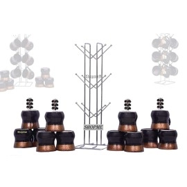 CR18 COLLECTION Big Size Stainless Steel Cup Tabletop Kitchen Shelves Rack Stand, Coffee And Tea Mug Holder (Silver, 12 Cups Stand)