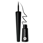 SUGAR Cosmetics Gloss Boss 24Hr Glossy Eyeliner Gel With Brush | Smudeproof & Waterproof - 01 Back In Black (Black Eyeliner) | 3Ml