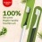 Colgate RecyClean Toothbrush, Manual, Recycled and Planet-Friendly, 3 Pcs, Multi-Color