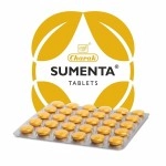 Charak Pharma Sumenta Tablet with tagar and jatamansi for natural care in Stress and Anxiety (Pack of 4)