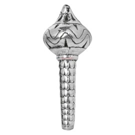 DHRUVS COLLECTION Pure Silver Hindu Religious Lord Hanuman,Bajrang Bali Gadha for Pooja, Temple Decor & Gifting Purpose - Small Size