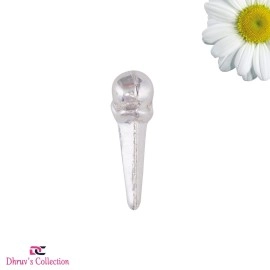 DHRUVS COLLECTION BIS Hallmarked 925 Pure Silver Laung/Cloves for Home Decor, Pooja, Gift Purpose & Donation