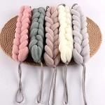 ELECSA? Stretchable Long Braided Back Scrub Scrubber Exfoliating Loofah Bath Multicolored Pack Of 5