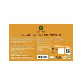 The Indian Chai - Healthy Heart Combo with Arjun Tea 100g and Organic Arjun Bark Powder 100g for Good Heart, Strengthens Heart Muscles, Controls Chest Congestions