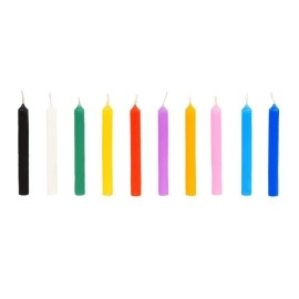 PROSPERRO LUMO by Parkash Candles Chime Candles Set of 20 | Ritual Spell Candle | Unscented, Multicolour, Wax