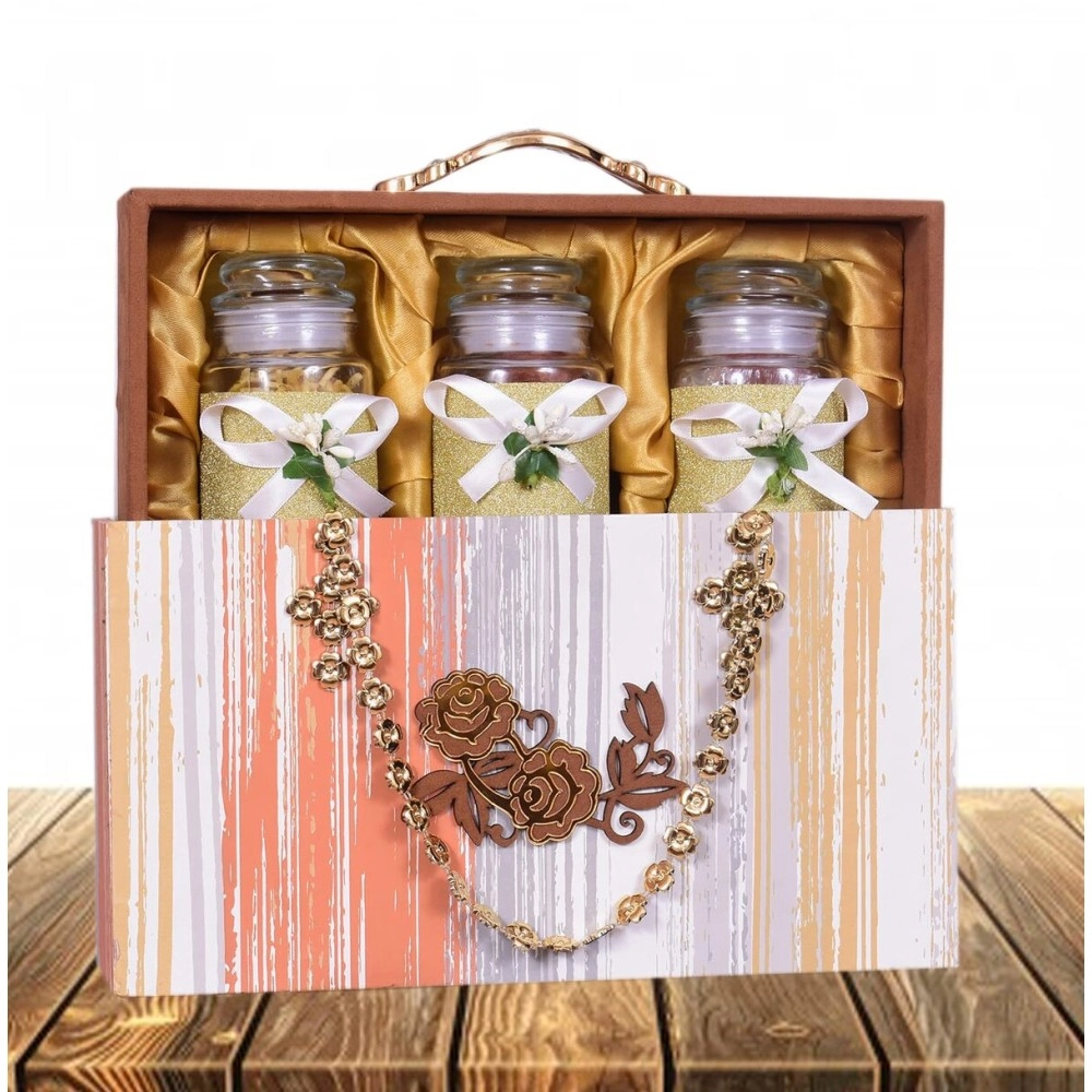 Food Library The Magic of Nature Diwali Special Dry Fruit Pack Gift Hamper (Dry Fruits in Gift Box Bag)