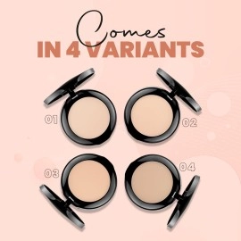 MARS Wonder 2 In 1 Compact With Mirror And Powder Puff | Natural|Oil And Sweat Control | Long Lasting Compact Powder For All Type of Skin (16 Gram) (Shade-03), Beige