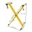 Kadence Heavy-Duty, Double-X, Adjustable Piano Keyboard Stand with Locking Straps, NK13-3kg Dual Braced. (White)