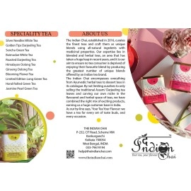 The Indian Chai - Organic Nettle Tea, Urtica Dioica, Herbal Tea for Blood Pressure, 25g - 50 Cups