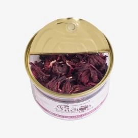 The Indian Chai - Organic Hibiscus Flower Tea for Blood Sugar and Cholesterol, Digestion, Delicious Herbal Tea, 25 grams