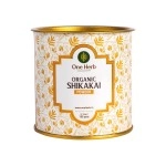 One Herb - Organic Shikakai Powder 100g, Gives Shine & Softness to Hair, Removes Hair Lice and Dandruff, Provides Stronger & Thicker Hair.