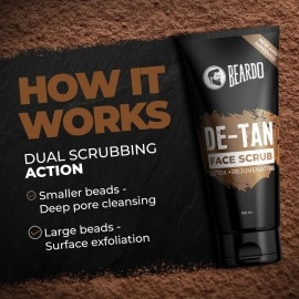 BD DeTan Face Scrub Tube 100g V2