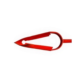 KRUFE Post Hole Hand Auger | 4 Drill Size | Used for Plantation | Red| Fence Post Manual Digging | Soil Auger | for Planting Trees, Seedlings, Bedding Plants, Deep Cultivating, Digging Seeds