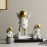 Street27 Resin Astronaut Spaceman Fantasy Statue Ornament Home Office Desktop Figurine Decors Set Of 3-Golden