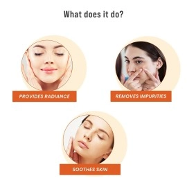 Sirona Vitamin C Face Wash for Men & Women - 125 ml | Suitable For All Skin Type | Provides Radiance, Removes Impurities & Soothes Skin