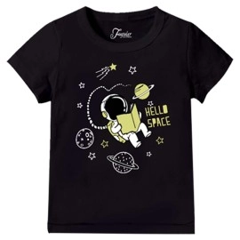 JUGULAR Baby Boys Cotton Regular Fit Baby T-Shirt (Pack Of 5), Multicolour-2, 3-6 M