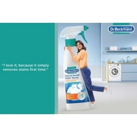 Dr. Beckmann Deo & Sweat Stain Remover Spray | Special Stain Remover for Antiperspirant, Deodorant and Sweat Stains