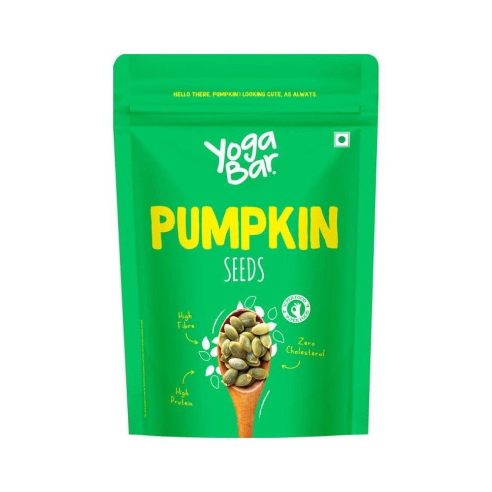 Yogabar Pumpkin Seeds Unroasted Rich in Protein and Fiber Superfood - 250g Grade AAA - Pumpkin Seeds for Eating - Healthy Snacks for Weight Loss - Rich in Immunity Booster Anti-Oxidants.