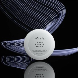iluvia Hydrophobic Hair Repair Mask (Humidity-Resistant, Anti-Frizz Hair Mask, Restores The Hairs Moisture Balance, Repairs Dry, Brittle, Chemically Treated Hair, 200 Gram - Fresh