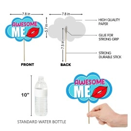 Party Propz Wedding Haldi Props 27 Pcs for Bride and Family, pre Wedding Props for Photoshoot, Marriage Props