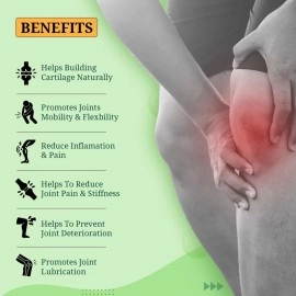 Nveda Joint Support for keeping Joints healthy containing Collagen Type 2, Glucosamine, Calcium and MSM (60 Nos)