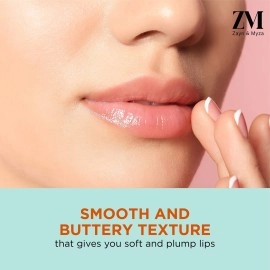 ZM Zayn & Myza Vanilla Lip Balm - SPF Protection With Almond Oil & Vitamin E, Goodness of Jojoba Oil, Moisturizes and Repairs Dry Lips - PABA-free, 100% Vegetarian, 4.5 g (Pack of 2)