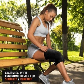 Fashnex Knee Cap - Knee Support for Men & Women to relieve knee pain, One size fits all (As Per Image)