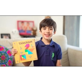 Pelikas Toyz Brain Booster Children\'s Games| Magnetic Puzzle for Kids| Educational Travel Toys for Kids 5 Years & above| Gift for Boys Girls| Magnetic Tangram Junior