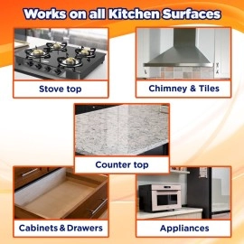 Mr Muscle Kitchen Cleaner - 425ml Pouch (Lemon)