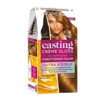 LOral Paris L\'Oreal Casting Creme Gloss Ultra Visible Hair Color, With No Ammonia, Caramel Brown 634, 100g + 60ml
