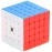 Kiditos MoYu Meilong Cubing Classroom 5X5 Cube Stickerless Speed Cube Magic Cube Puzzle (Solve Method Included), 60mm Size