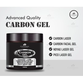 LEEPOSH 100g Soft Laser Carbon Cream gel for nd yag laser skin Active Laser carbon gel | carbon gel for laser | carbon facial gel | Carbon Gel for Laser Treatment