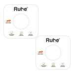 Ruhe Sound Deadening Foam Pads for Kitchen Sinks | Lightweight Sound Absorbing Pads | Foam Pads with Strong Adhesive | Pack of 2