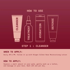 Ningen Tea Tree Face Wash I Infused with Lavender and Wild Pansy Extracts I Irritation Free, Paraben Free I For Skin Blemishes and Scars I 120g, White