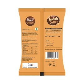 Atlantis 3 in 1 Instant Kadak Cardamom Tea and Coffee Premix Powder Combo (Contains Tea, Coffee, Milk and Sugar) 1 Kg each for Vending Machines/Manual Use