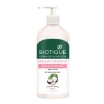 Biotique Creamy Coconut Deep Nourish Body lotion For Extra Dry Skin | Heals, Repairs, and Soothes the Skin | Moisturizing and Skin-Humidifying | 100% Botanical Extracts| All Skin Types | 300ml