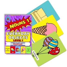 Brainy Bug Resources Flashcards and for Teaching Language (Everyday Objects, Combo)