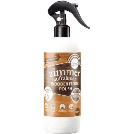 Zimmer Aufraumen 450ml Wood Floor Shiner Spray, for Clean, Shiny and Smooth Surface. Easy Use Spray & Buff Formula