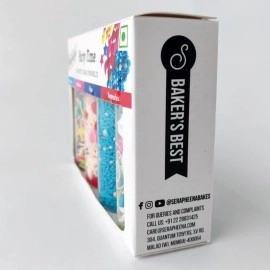 Serapheena Sugar Sprinkles for Cakes & Cupcakes Decoration, 100 gram (Party Time)