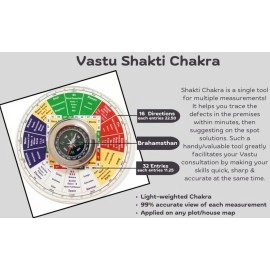 Jet International Energized Vastu Shakti Chakra Energy Home Office Activate Balance Corner Decor Wall/Door Sticker, Vastu Dosh Nivaran, Good Luck, Money, Vaastu Shastra Remedy ( Shakti Chakra)