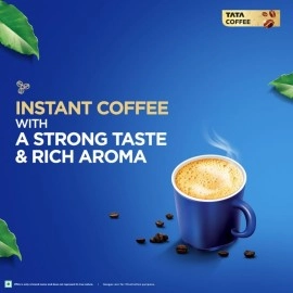 Tata Classic Instant Coffee, 90g Jar, Chicory Mix With Strong Taste & Rich Aroma, With Flavour Locked Decoction Crystals
