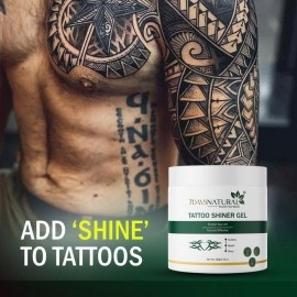 7DAYSNATURAL Tattoo Shiner Gel | Tattoo Gel for Men & Women 100g