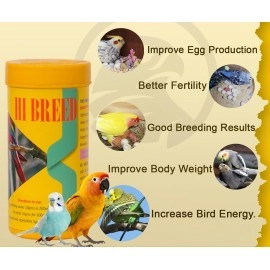 STAR FARMS Breeding Formula Pet Birds Health Supplements with Unique Formula for Breeding Pet Birds - 100 Grams/Good Breeding Results, Better Fertility.