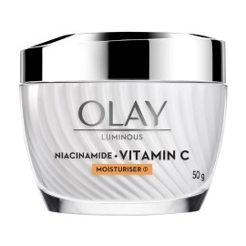 Olay Luminous Niacinamide + Vitamin C Face Cream Moisturizer 50G, 50 g (Pack of 1)