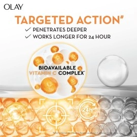 Olay Luminous Niacinamide + Vitamin C Face Cream Moisturizer 50G, 50 g (Pack of 1)