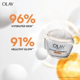 Olay Luminous Niacinamide + Vitamin C Face Cream Moisturizer 50G, 50 g (Pack of 1)