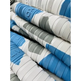 LIVOX Rubber Cricket Bat Grip with Cone Bracelet Ring Texture Bat Gripper Cone Cricket Accessories for Boys, 3 Cricket Bat Grip & 1 Wooden Cone